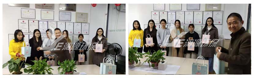 春和景明，萬象更新。值此三八婦女節(jié)來臨之際，漓源環(huán)保公司向全體職工致以節(jié)日的問候和親切的慰問，祝你們身體健康、工作順利、闔家幸福，永葆青春！